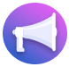 Social Media Ads - megaphone icon