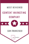top the manifest content marketing company san francisco 2022 award 1