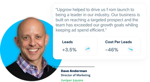 Dave Anderman - Juniper SEM Testimonial Dave Anderman - Juniper SEM Testimonial