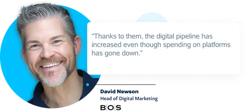 David Newson - BOS SEO testimonial