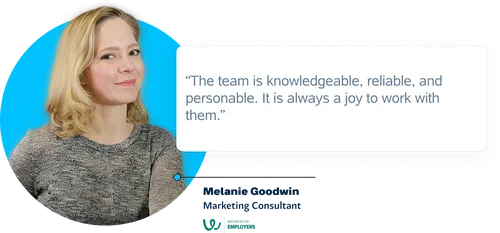 Melanie Goodwin - W Employers SEO Testimonial Melanie Goodwin - W Employers SEO Testimonial