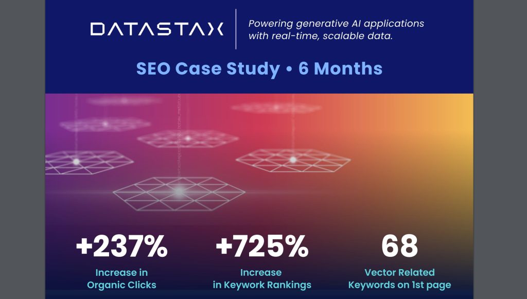 DataStax SEO Cast Study - Upgrow